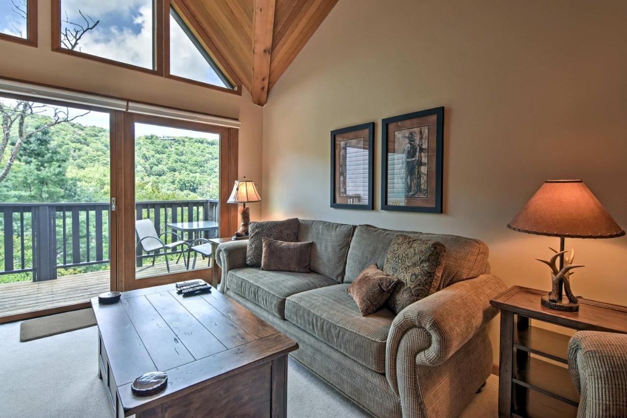 Beech Mountain Condo With Balcony, Walk To Resort! Экстерьер фото